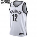Maillot NBA Brooklyn Nets Joe Harris 12 Nike 2022-23 Association Edition Blanc Swingman - Enfant